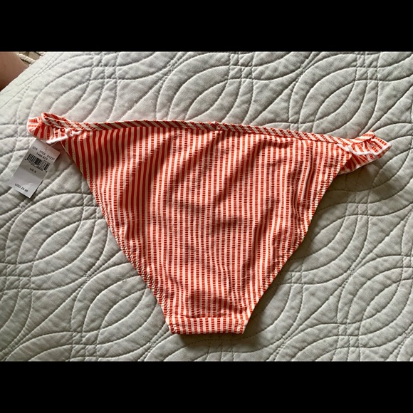 Aerie Seersucker Ruffle Bikini Bottom - Picture 5 of 6